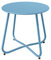 Grand patio Beistelltisch, Kleiner Sofatisch, Leicht, Stabil, Einfacher Aufbau, Runder Kaffeetisch ideal für Draussen, Wohnzimmer, Schlafzimmer, Büro (Blau)