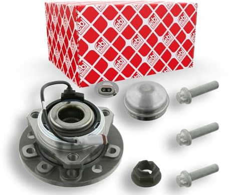 febi bilstein 27386 Radlagersatz mit Radnabe und Anbaumaterial, 1 Stück | Kompatibel mit: OPEL ASTRA H, ASTRA H Caravan, ASTRA H Stufenheck, ASTRA H TwinTop, ZAFIRA / ZAFIRA FAMILY B