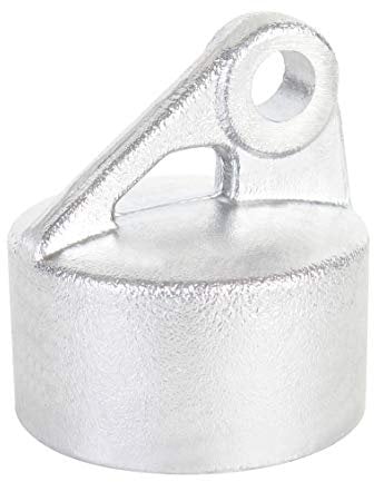 Alberts 655020 Strebenkappe | Aluminium | für Rohr-Ø 48 mm