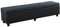 Mendler Bank Sitzbank mit Aufbewahrung Kriens XXL, Kunstleder, 180x45x45cm FSC®-Zertifiziert - schwarz matt