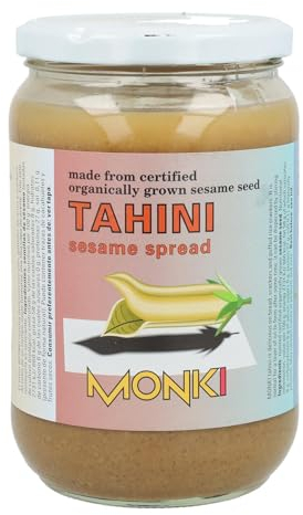 Monki - Crema di sesamo Tahini senza sale - 330g
