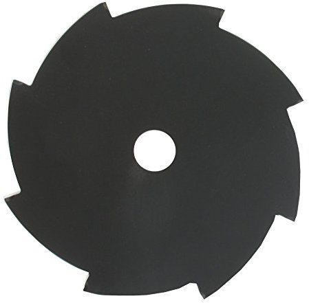 GREENSTAR 3434 Flachschliff 10 Zähne anpassbar für Motorsense 255 mm Bohrung, schwarz, 23109