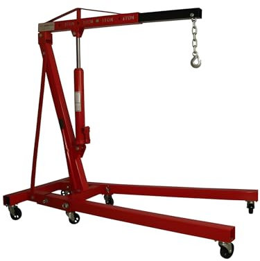 Chevre d'atelier Grue de Levage hydraulique Pliante 2T Tonnes