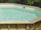 Ubbink Liner Beige H120cm pour Piscine en Bois octogonale Ø450cm