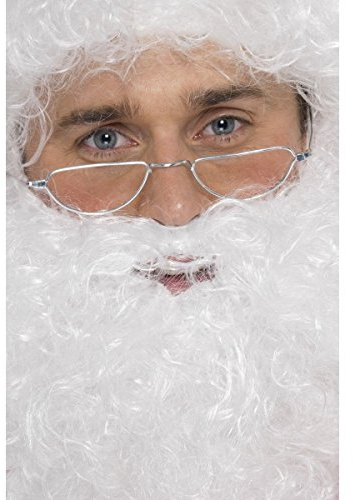 Santa Half Moon Specs, Silver