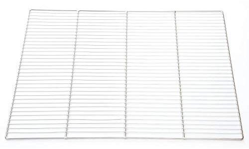 Vogue Double Gastronorm Size Cooling Rack, Dimensions: 650 x 530 mm, Extra Large Stainless Steel Cooling Rack, Catering Equipment, Baking Cooling Tray, Professional & Home Use, CC189