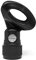 TIGER MCA93-BK Quick Release Microphone Clip - Adjustable angle Mic Clip - Standard 5/8 Thread - Black