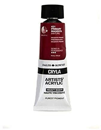 Daler-Rowney Cryla Acrylic 75 ml Primary Magenta, Professional Artists