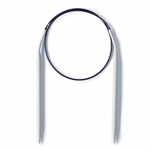 Prym 211364 Rundstricknadeln ALU 80 cm 5,50 mm grau Rundstricknadel, Aluminium, 5,5 mm