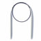 Prym 211364 Rundstricknadeln ALU 80 cm 5,50 mm grau Rundstricknadel, Aluminium, 5,5 mm
