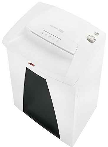 HSM 1820111 SECURIOB32 Aktenvernichter, Streifenschnitt 3.9 mm, P2, 21 Blatt, weiß