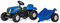 Rolly Toys 13074 - Traktor mit Anhänger NH T 7550, blau