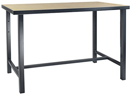 Werktisch Werkbank Arbeitstisch Werkstatttisch Tisch 120x60x85 cm anthrazit