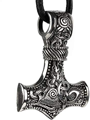 Anhänger Thors Hammer mit keltischen Motiven 925 Silber