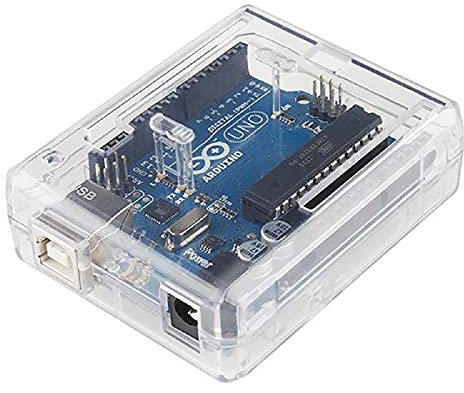 SB Components Uno R3 Case Clear - Caja para Arduino Uno R3, Transparente
