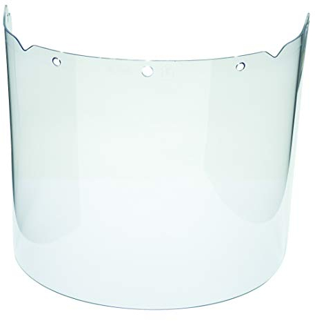 MSA Sicherheit 10115855 V-gard Visiere, 20,3 x 43,2 cm X .098, Propionat, transparent