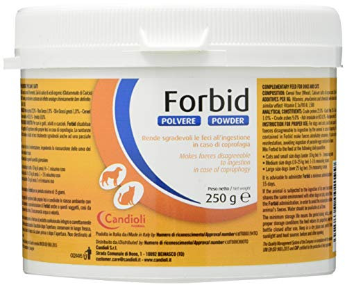 Forbid Integratore Alimentare Per Cani e Gatti Forbid Polvere 250 g