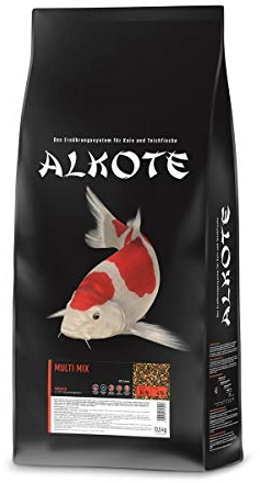 AL-KO-TE, 1-Jahreszeitenfutter für Kois, Sommermonate, Schwimmende Pellets, 3 mm, Hauptfutter Multi Mix, 13,5 kg