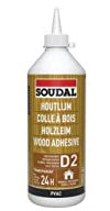 Soudal Colle à bois rapide 750 g Clair