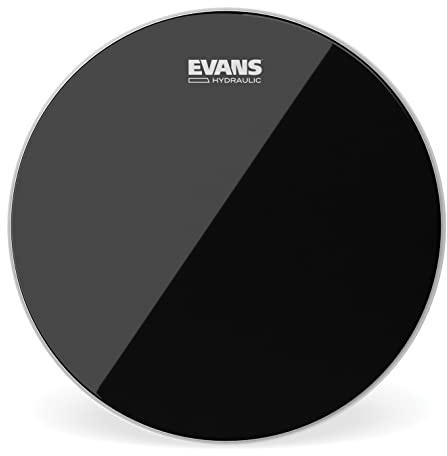 Evans Drum Heads - Hydraulic Black Tom Drumhead, 6 Inch