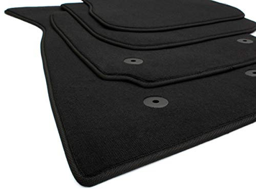 kfz-premiumteile24 Fußmatten Velours Kompatibel zu A4 + S4 (B5 8D) Limousine Avant Baujahr 1994-10/2000 Automatten Velours Stoffmatten Premium Qualität 4-teilig