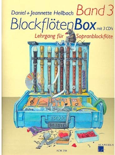 Acanthus Music Blockflötenbox Band 3 + 3CD's