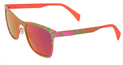 Italia Independent Innovative Technology Unisex Rectangular Sunglasses with Brand's Case