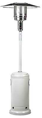 Com Gas 65000 Blanco - Estufa Exteriores con Monomando, Blanco