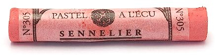 SENNELIER Extra-Soft French Pastel for Professional Artists, Scarlet Lake 305