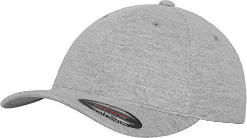 Flexfit Unisex Mütze Flexfit Double Jersey Mützen, Heather, S-M