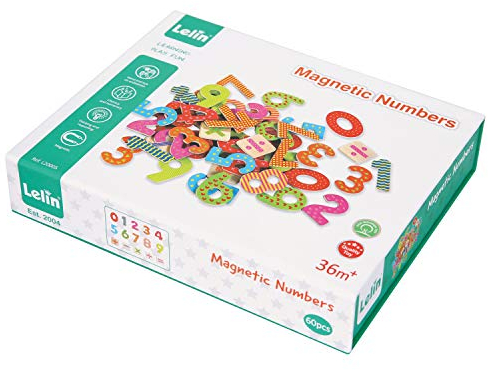 New Classic Toys 30606 Lernspielzeug Magnet Zahlen, Multi Color