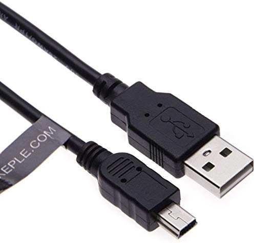 Keple USB Cable for Canon Camera Mini USB for Digital IXUS 90 IS/ 900 Ti/ 95 IS/ 950 IS/ 960 IS/ 970 IS/ 980 IS/ 990 IS/i/ i5/ i7/ II/IIs (IFC-200U, IFC-500U, IFC-400PCU) 0.8 m/2.6ft