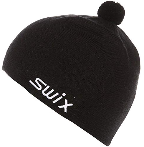 Swix Tradition hat w Flag - Black