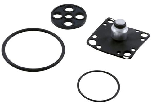 PW Benzinhahn Reparatursatz kompatibel mit Kawasaki EN 500, EN500A 90-93, GPZ 500 S EX500D 94-98, GPZ 500 S EX500C 89-93, GPZ 500 S EX500A 87-87, VN 750 Vulcan VN750A 86-93