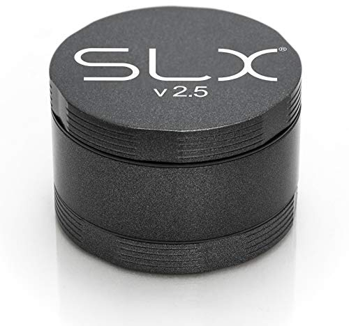 Kräutermühle von SLX – Kräuter-, Gewürz- und Tabakmühlen 62 mm Char.grey