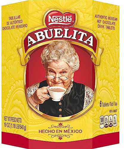 Nestle Mexican Chocolate Abuelita Drink Mix, 6 Tabs in 19 Ounce Package