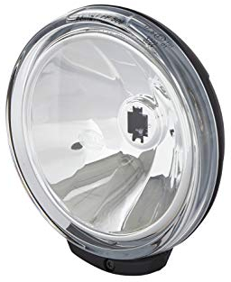 HELLA 1F6 010 952-001 Halogen/FF-Fernscheinwerfer - Comet FF 500 - 24/12V - rund - Referenzzahl: 17.5 - geschraubt - glasklare Streuscheibe - Lichtscheibenfarbe: glasklar - links/rechts