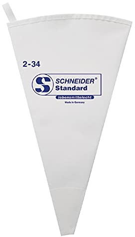 Schneider GT127 - Borsa per pasticceria, in cotone, 34 cm