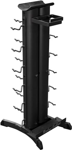 Body-Solid VDRA-30 Griff-Ständer | Griff-Rack | Ablage für Fitness-Equipment | Ablage für bis zu 36 Kabelzug-Griffe und 2 Hantelstangen | Kapazität Für 36 Zubehörteile, Gewicht 29 kg, 47 x 44,4 x 102,2 cm
