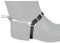 JT equiroyal geflochten Nylon Sporenriemen – Schwarz