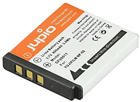 Jupio CFU0011 Batterie pour Appareil photo Compatible Fujifilm NP-50 800mAh Li-ion