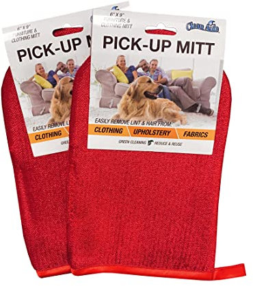 Cleanaide Pet épilation Pick IT Up Gant (2-Pack)