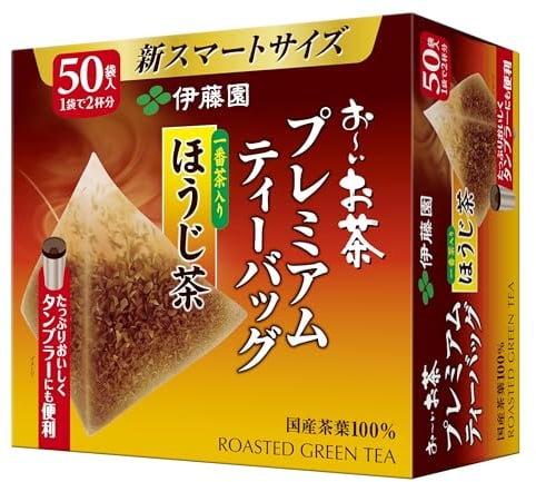 Itoen Premium Tee Bag Houjji Tea 1.8g - 50 peace - Green Tea - (Pack Type)