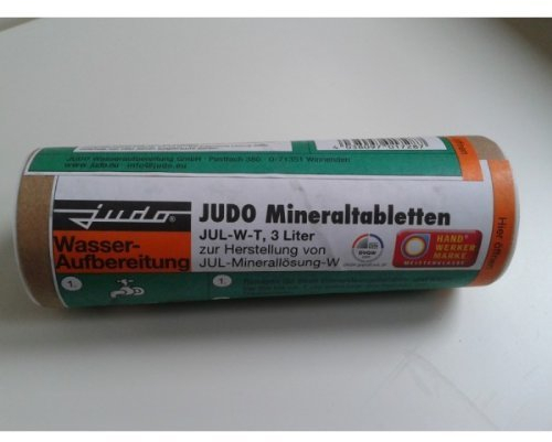 Judo Mineraltabletten JUL-W für Härtegrad 1+2, für 3 Liter