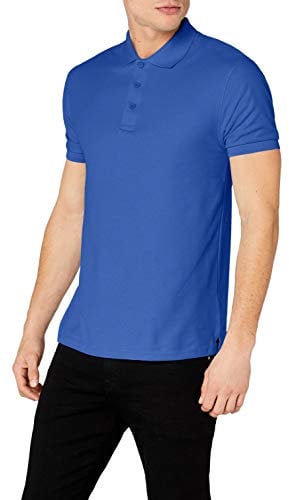 Fruit of the Loom Men's Premium Short Sleeve Polo Shirt, Royal, X-Large
