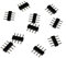 10x RGB LED Steckbrücke 4 Pin Steckverbinder 10x3mm Adapter Kupplung