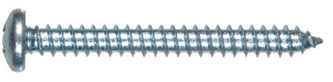Die Hillman Gruppe 80051 8 x 1–1/4-Zoll-Pfanne Head Phillips Tabelle Metall Schraube, 100 Stück