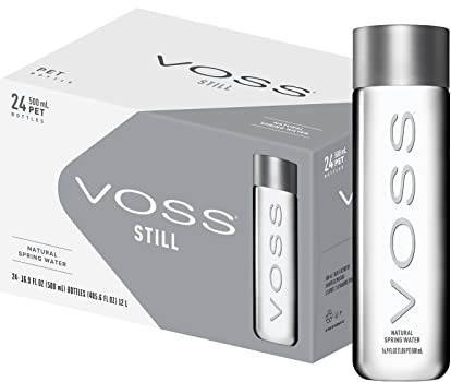 Voss PET Artesian Still Water Bottle 500 ml (Pack of 24)