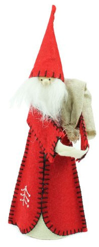 Nordic Santa Christmas Tree Topper by Christmas Direct