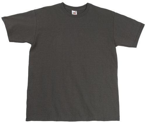 Fruit of The Loom, T-Shirt 4211, Light Graphite, M